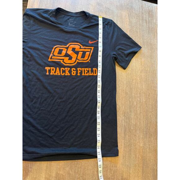 OKLAHOMA STATE UNIVERSITY OSU COWBOYS Track & Field Nike Drifit Top Shirt S - Picture 6 of 7
